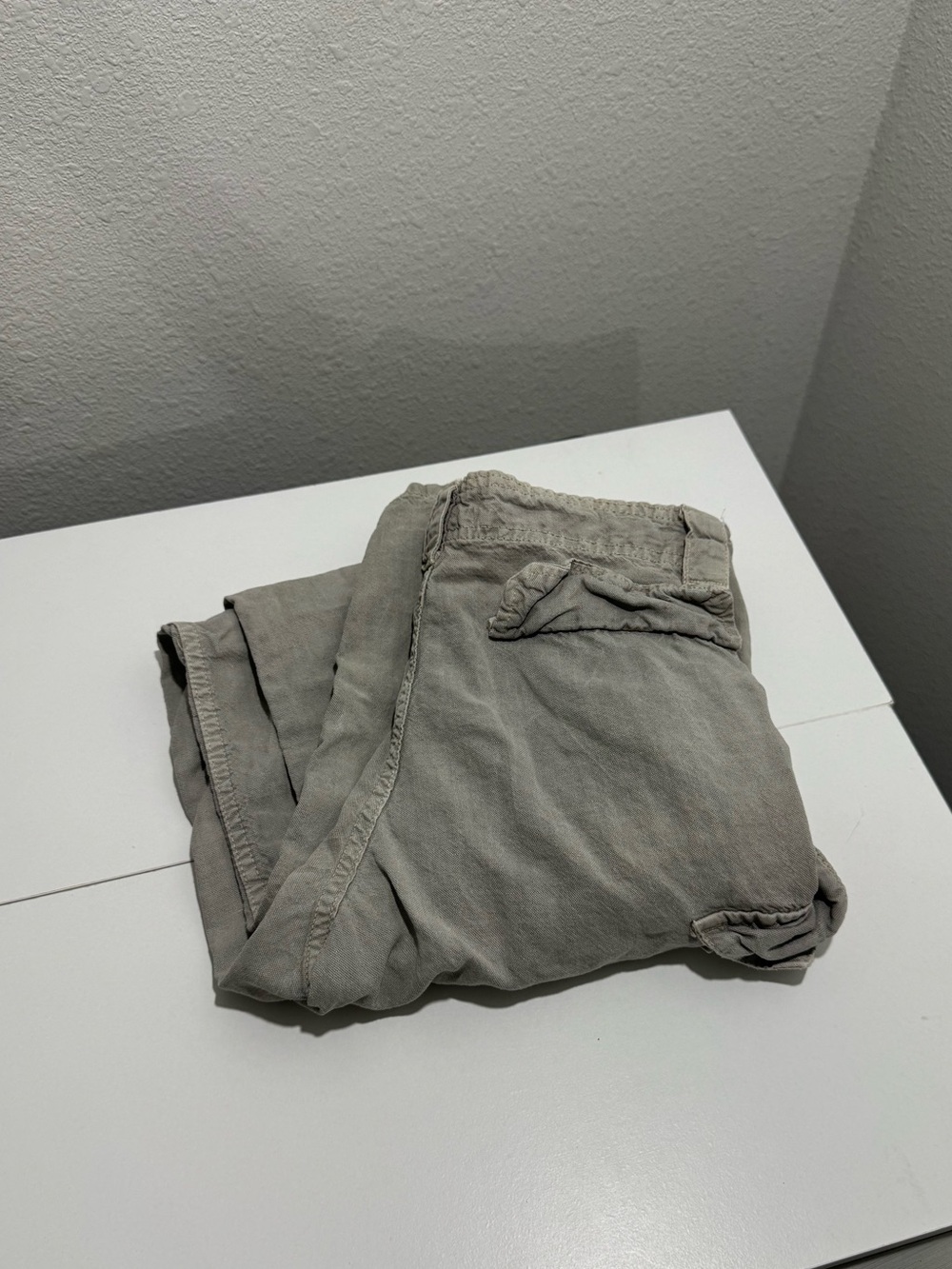 Light grey Zara cargo pants